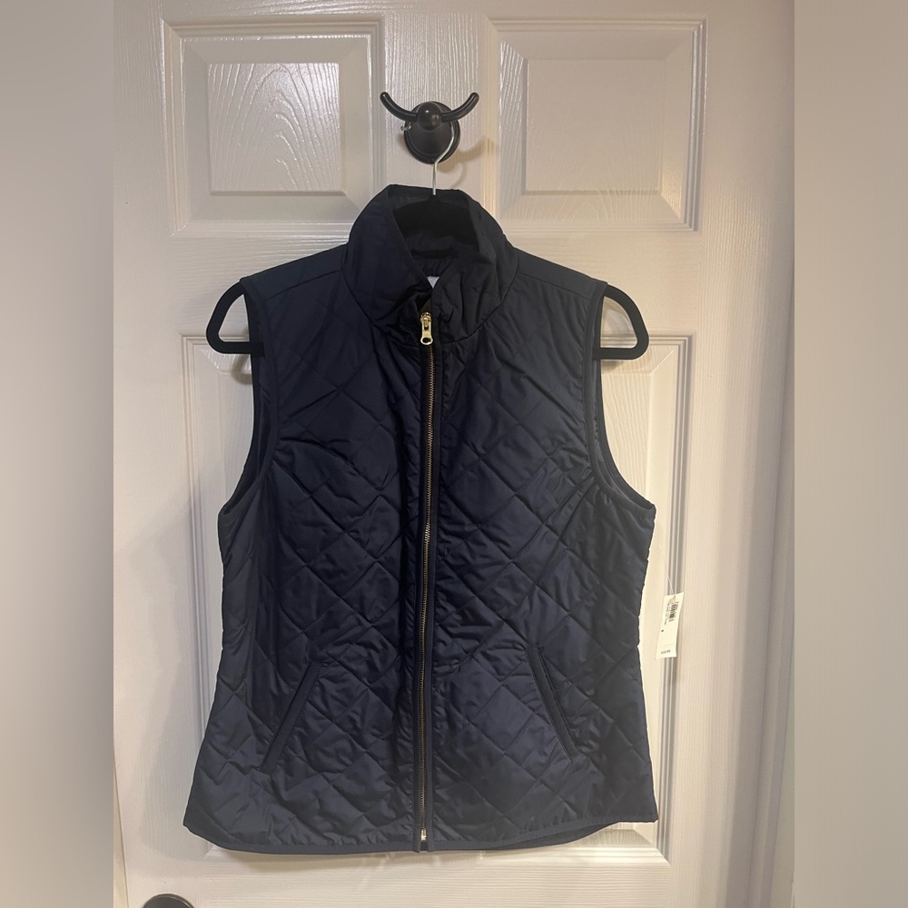 Old Navy Blue Quilted Vest